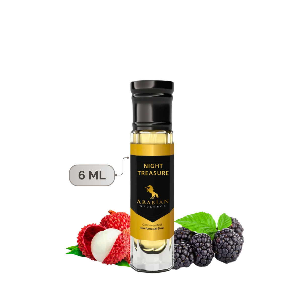 FR183 Night Treasure Perfume Body Oil | Alcohol-Free | 15ml