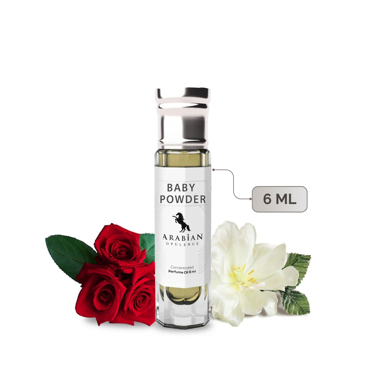 FR50 Baby Powder U Perfume Body Oil | Alcohol-Free | 15ml