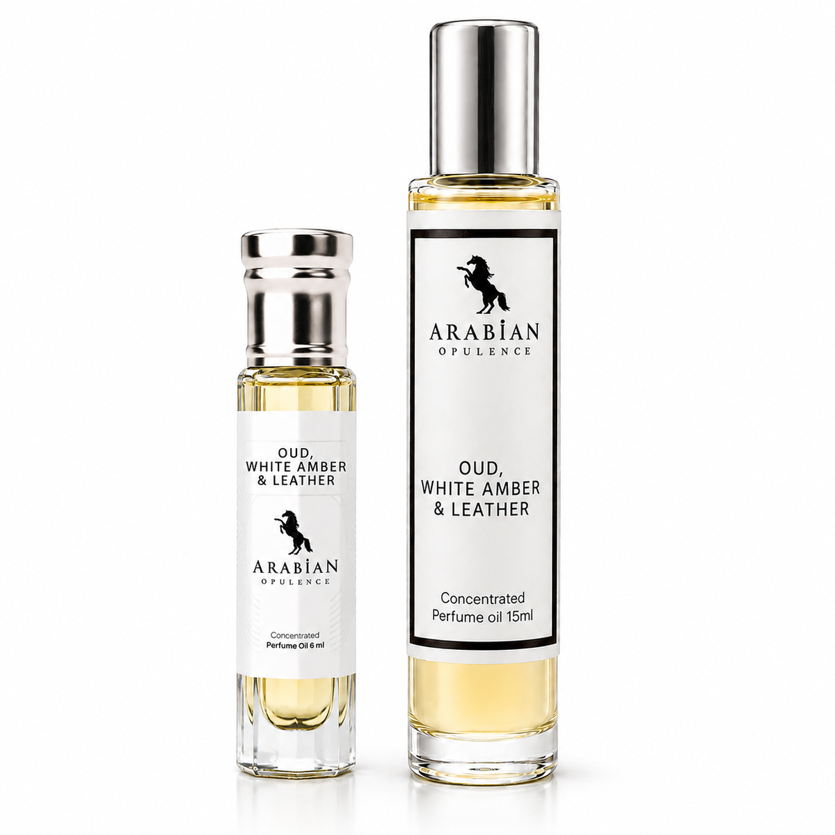 FR135 Oud, White Amber & Leather U