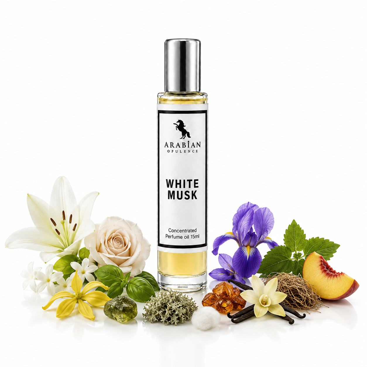 FR297 White Musk Perfume Body Oil | Alcohol-Free