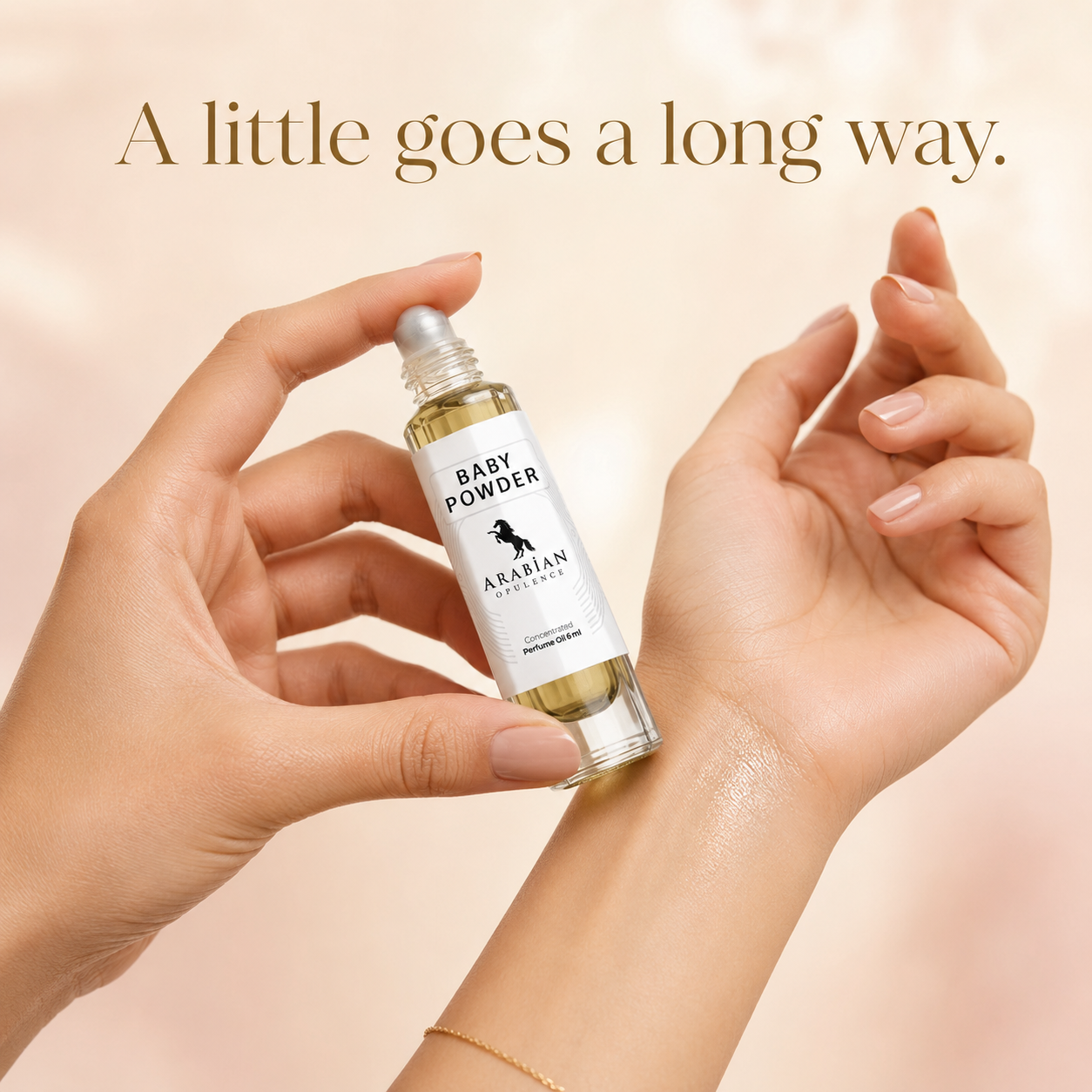 FR50 Baby Powder U Perfume Body Oil | Alcohol-Free | 15ml