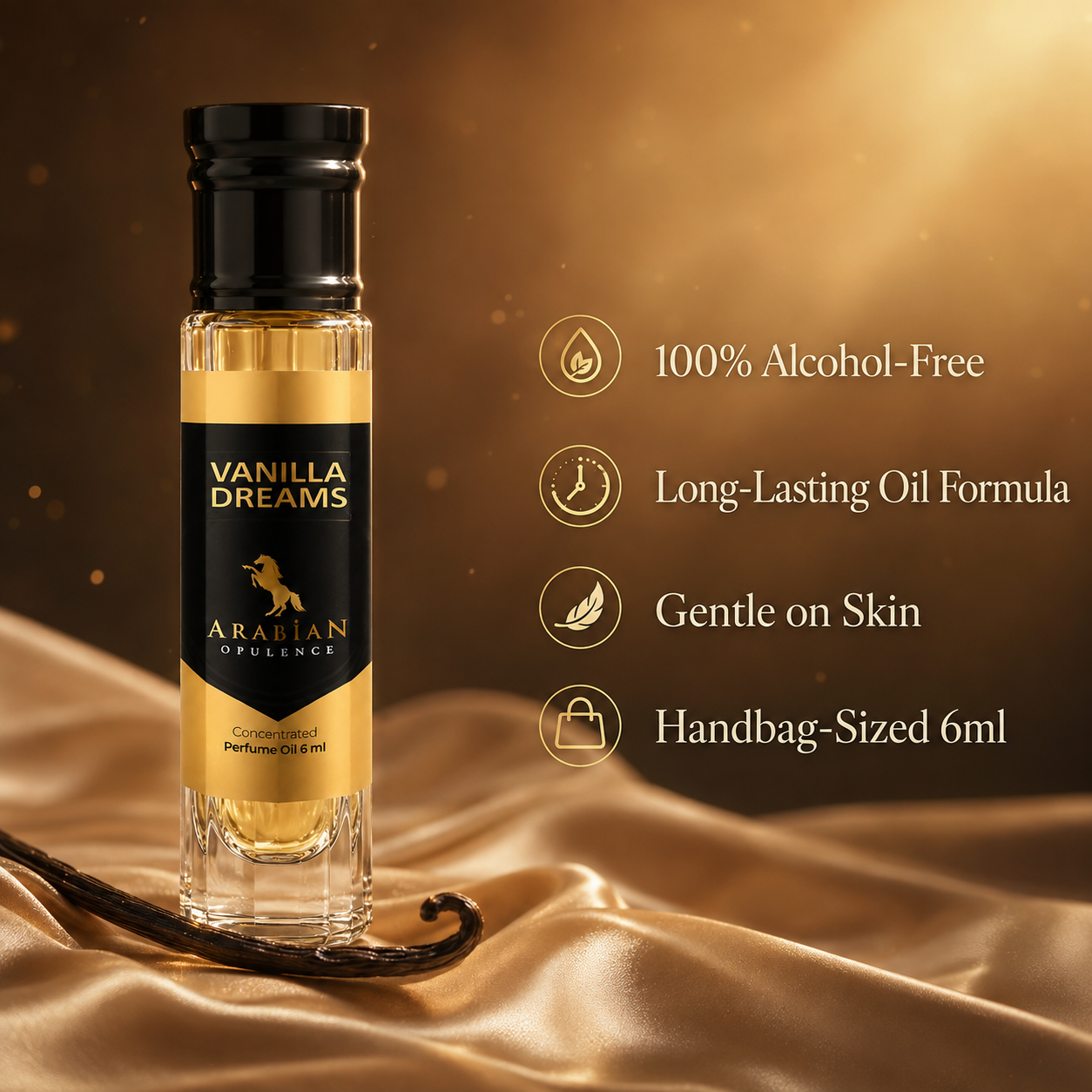 FR99 Vanilla Dreams Perfume Body Oil | Alcohol-Free | 6ml, 15ml