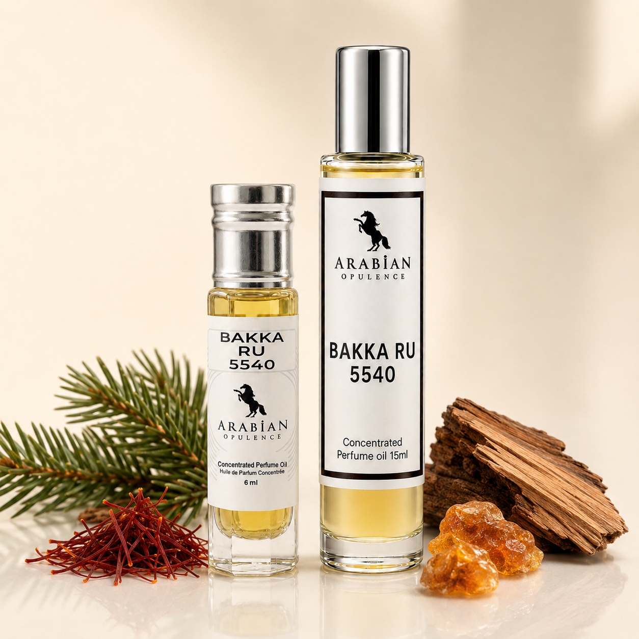 FR328 Bakka Ru 5540 Perfume Body Oil | Alcohol-Free | 15ml