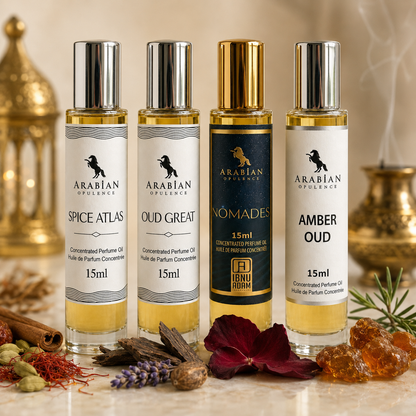 Oud Discovery Set — Four Oud Icons Bold. Warm. Uncompromisingly confident.