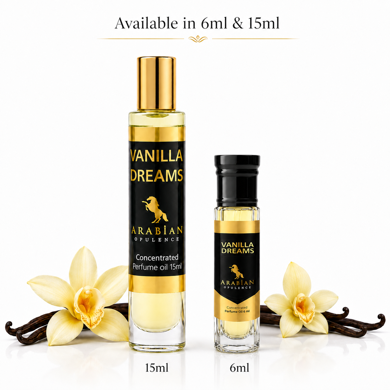 FR99 Vanilla Dreams Perfume Body Oil | Alcohol-Free | 6ml, 15ml