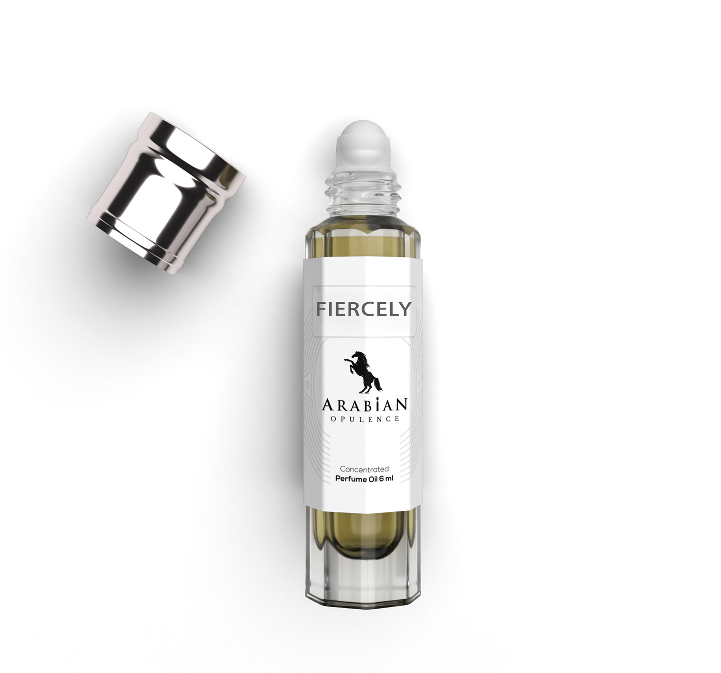 FR115 FIERCELY - A Woody-Aromatic Perfume Body Oil for Men | Long-Lasting Alcohol-Free Fragrance