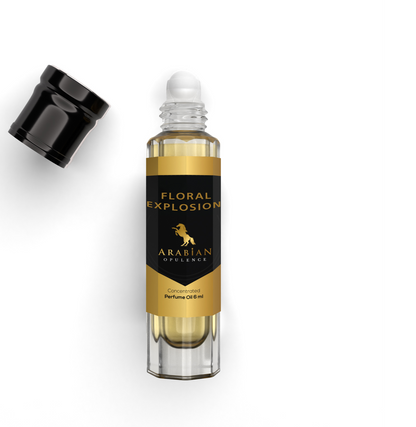 FR119 FLORAL EXPLOSION - An Amber Floral Perfume Body Oil | Long-Lasting Alcohol-Free Fragrance