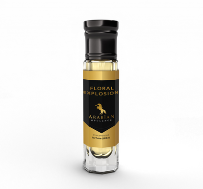FR119 FLORAL EXPLOSION - An Amber Floral Perfume Body Oil | Long-Lasting Alcohol-Free Fragrance