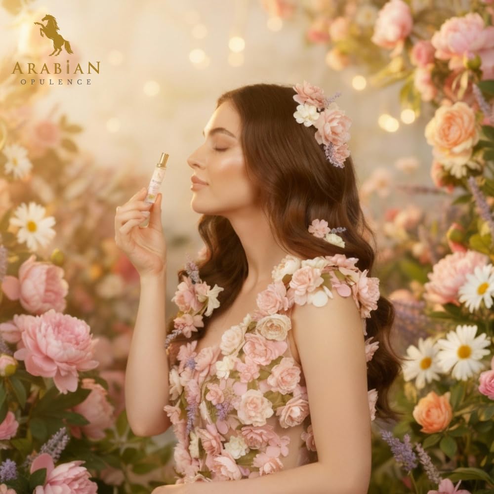 Arabian Opulence – FR127 Rara Perfume Oil Roll-On 15 ml | For Women | Alcohol-Free Attar | Soft, Everyday Wear