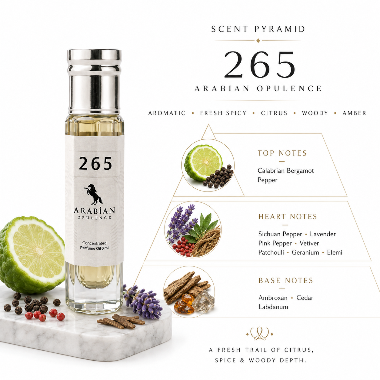 FR265 Savage | Perfume Body Oil for Men | Alcohol-Free