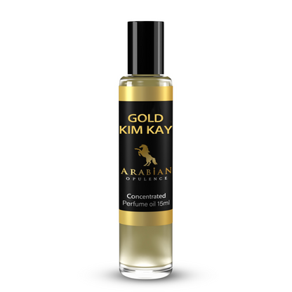 FR317 GOLD KIM KAY FOR HER - Perfume Body Oil - Alcohol Free