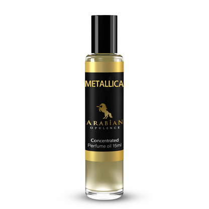 FR346 METALLICA W - Perfume Body Oil - Alcohol Free