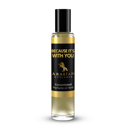 FR57 BECAUSE IT`S WITH YOU W - Perfume Body Oil - Alcohol Free