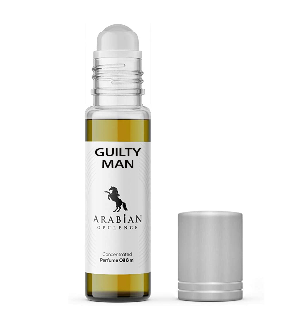 FR121 GUILTY MAN - Perfume Body Oil - Alcohol Free