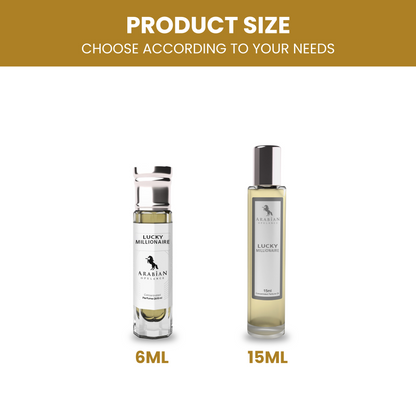 FR2 LUCKY MILLIONAIRE M - Perfume Body Oil - Alcohol Free