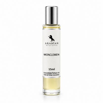 Monclemen Perfume Oil | Woody Aromatic Fragrance for Men | 6ml & 15ml