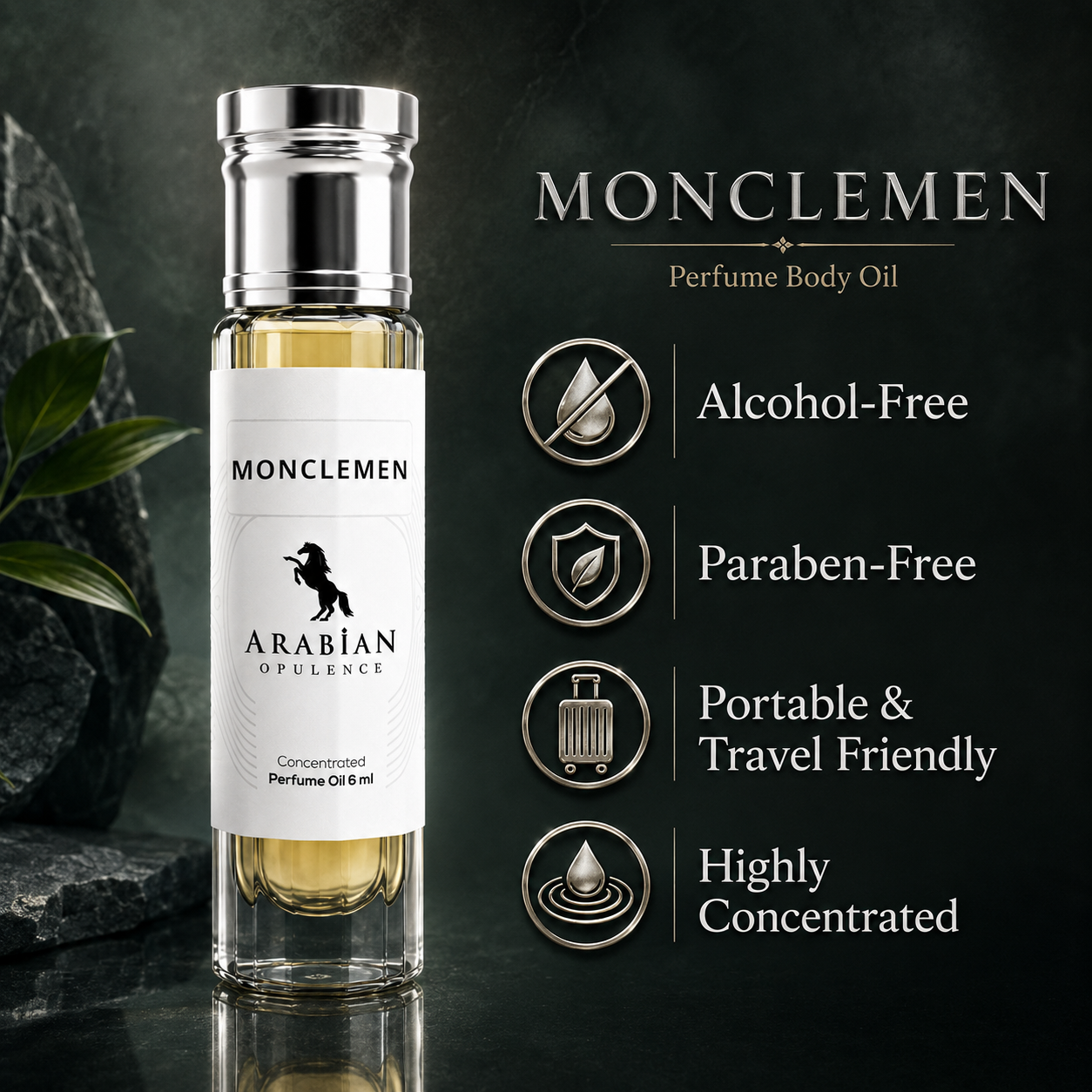 FRX2 Monclemen Perfume Oil | Woody Aromatic Fragrance for Men | 6ml & 15ml