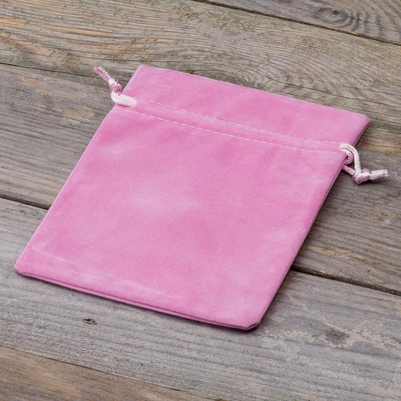 PINK VELVET POUCHES - Ibnu Adam